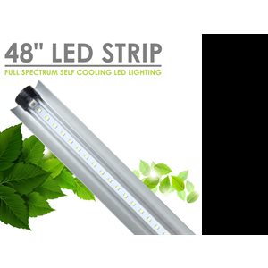 SUNBLASTER 48"PRISMATIC LENS LED 48W HO STRIP LIGHT 6400K(6)