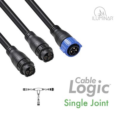 ILUMINAR CABLE LOGIC SINGLE JOINT / JUNCTION MAIN-LINE AC