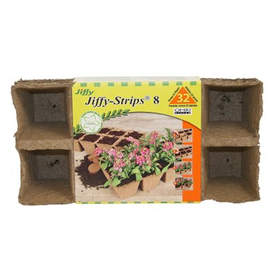 JIFFY-STRIPS 8, 4 STRIPS (32 POTS) 20 / CASE