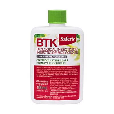 SAFER'S BTK BIOLOGICAL INSECTICIDE CONCENTRATED 100ML (1)