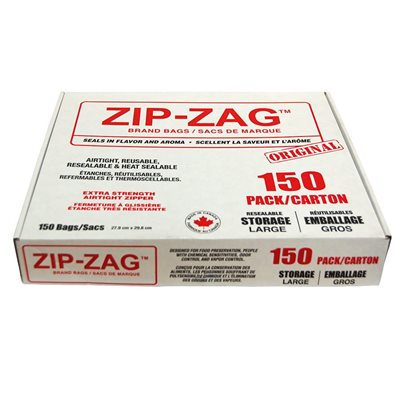 ZIP-ZAG ORIGINAL LARGE BAGS 27.9 CM X 29.8 CM (150)