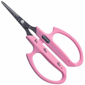 SABOTEN PINK SCISSOR SLIM TIP STRAIGHT BLADE PT-1 (1)