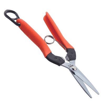 SABOTEN HARVESTING ORANGE SCISSOR ROUND TIP STRAIGHT48mmPT-6